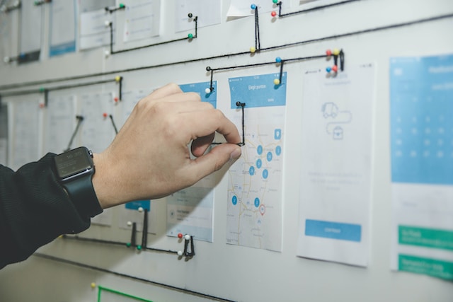 planning a user flow for a website
