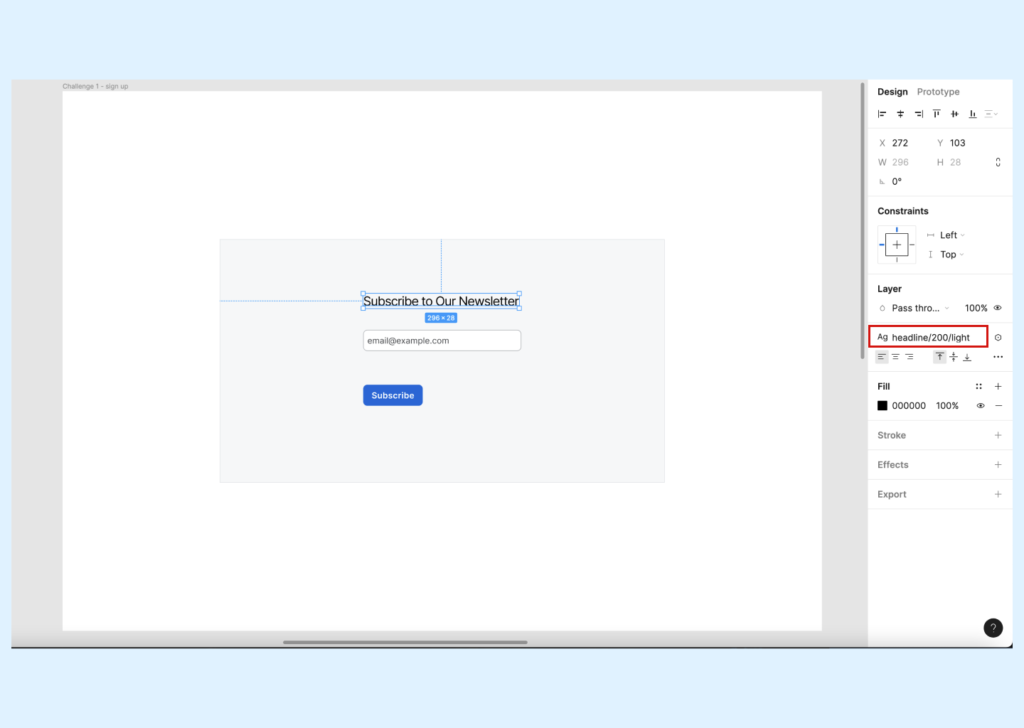 15 Minute Tutorial – Build a Signup Form Using a Figma Design System ...